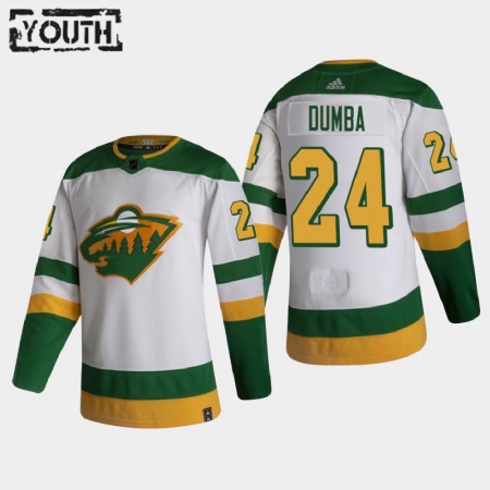 Minnesota Wild Dresy Matt Dumba 24 2020-21 Reverse Retro Authentic - Dětské